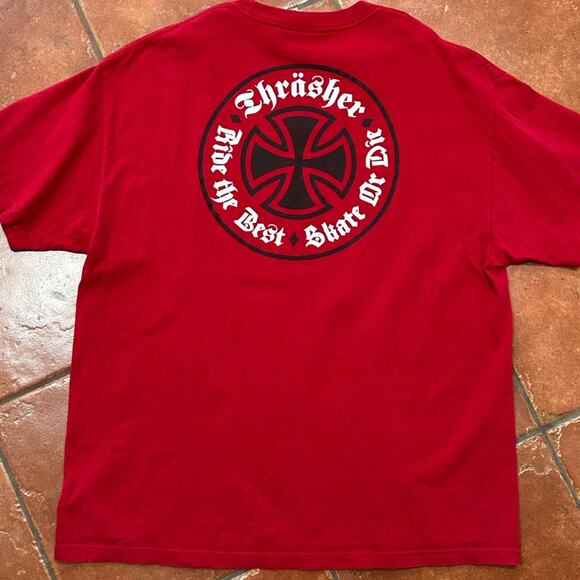 Independent thrasher oath vintage Tshirt mens size XL - Picture 6 of 7